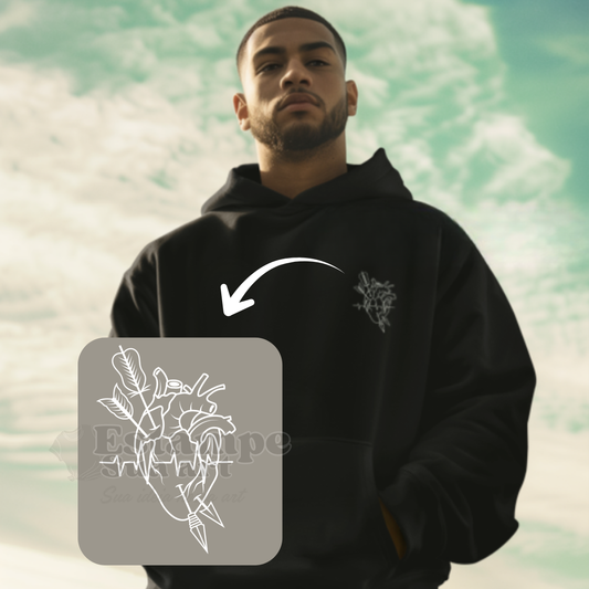Hoodie one love - 4 fotos