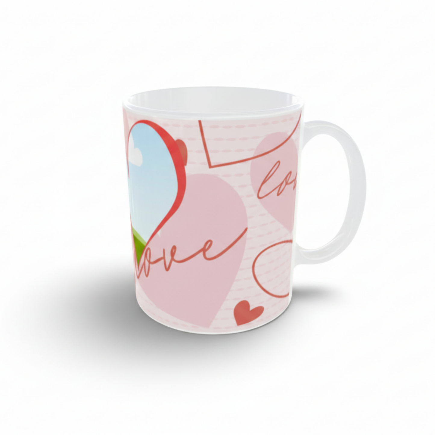 Caneca Cerâmica Casal Personalizada -Love