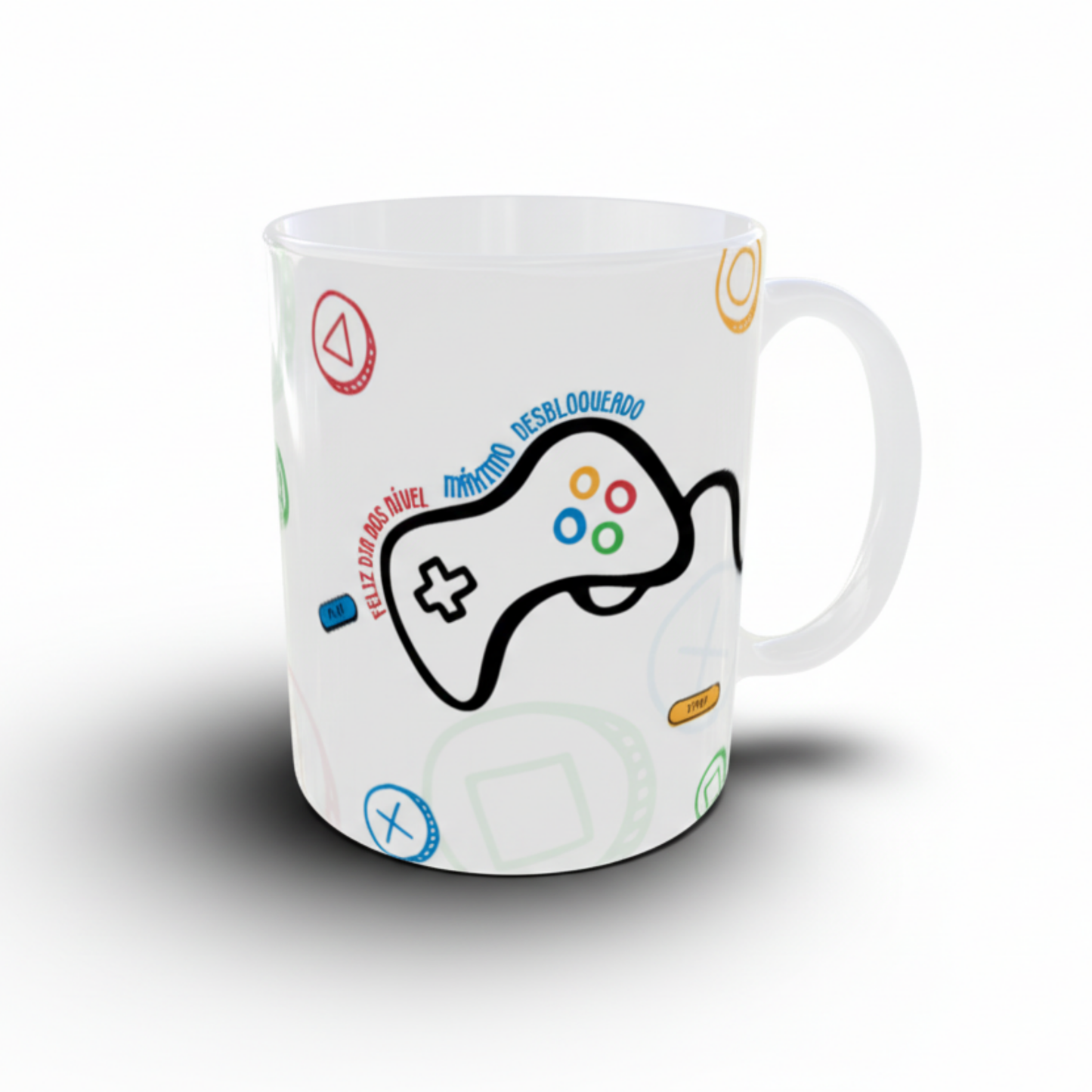 Caneca Gamer Personalizada | Cerâmica Premium com Nome