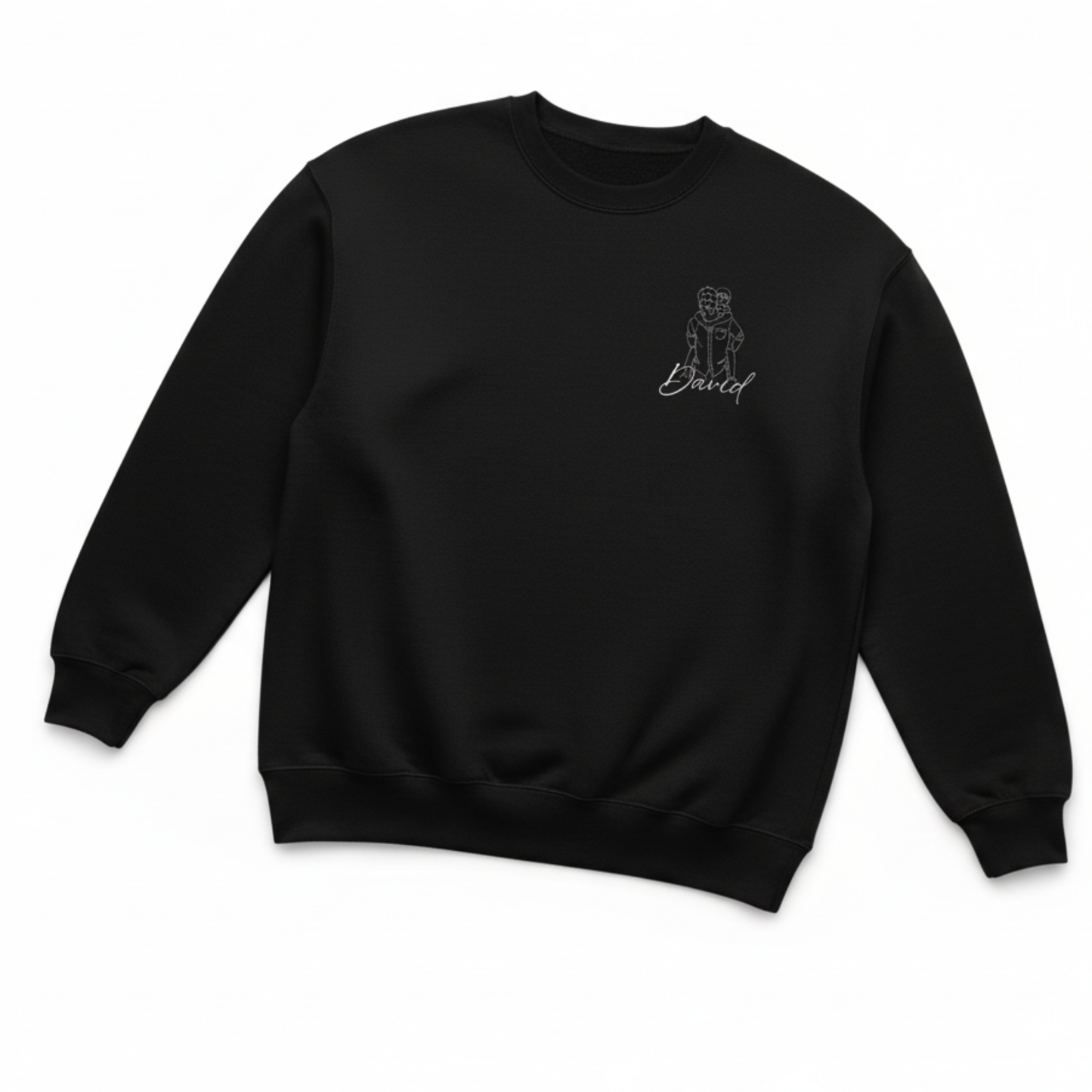 Sweatshirt Foto Art Line Personalizada