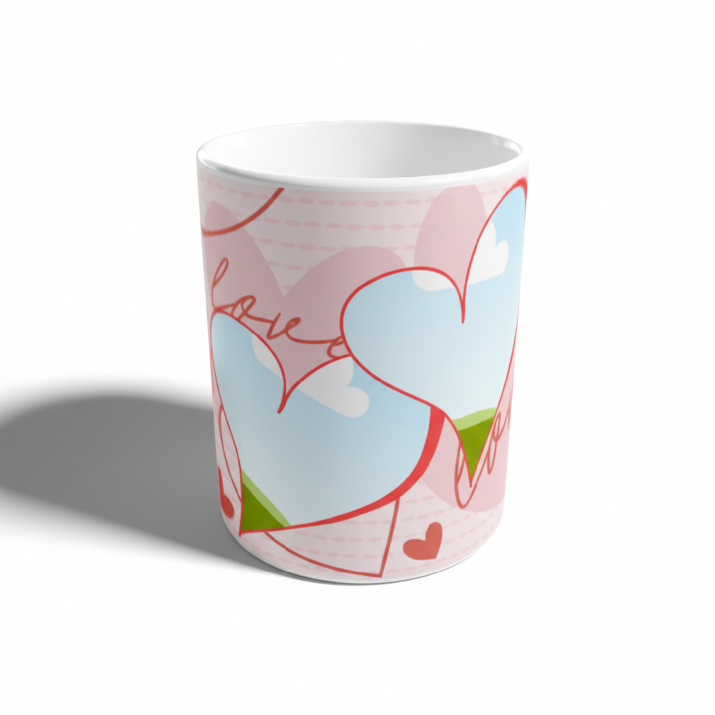 Caneca Cerâmica Casal Personalizada -Love