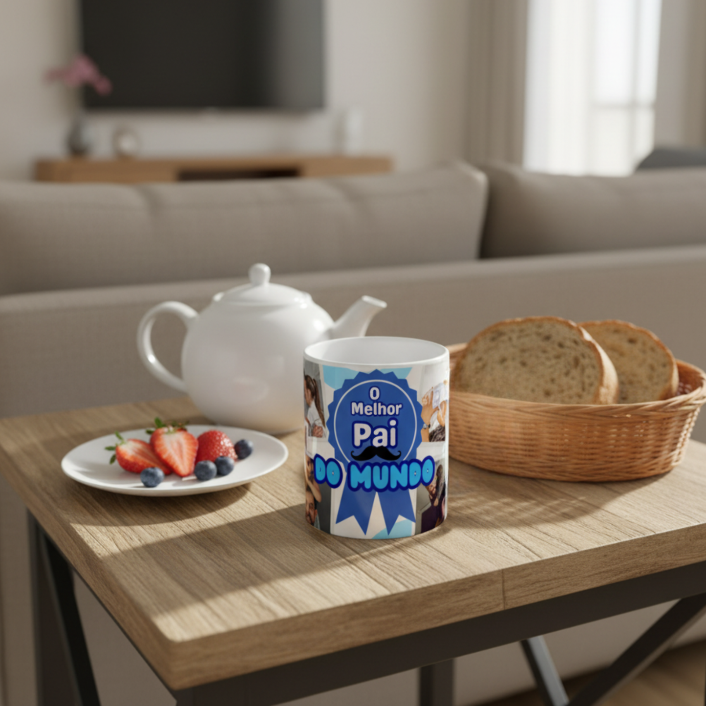 Caneca Cerâmica Personalizada exclusiva "O melhor pai"
