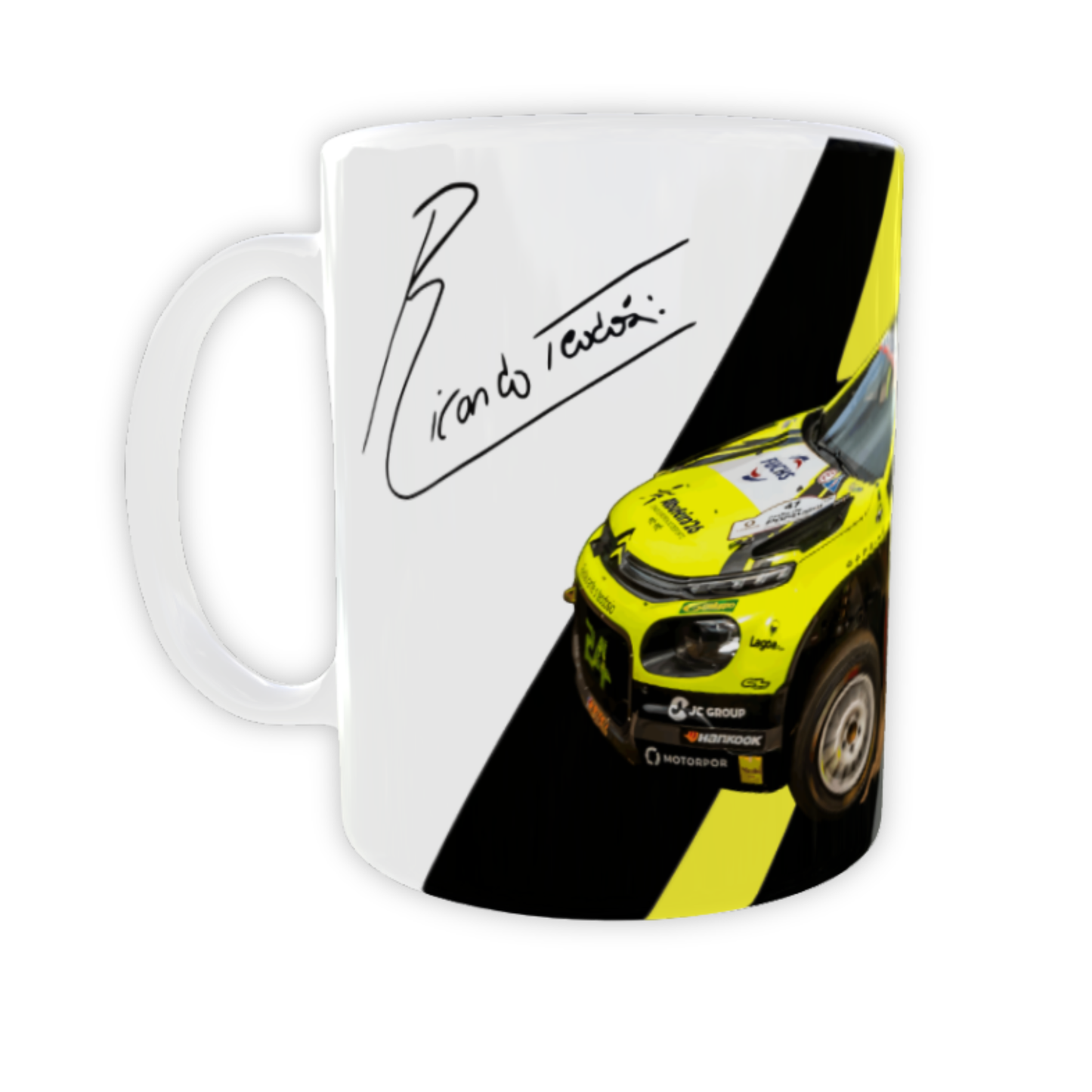 Caneca Ricardo Teodósio 2026 — Prenda Única para Fãs de Rali