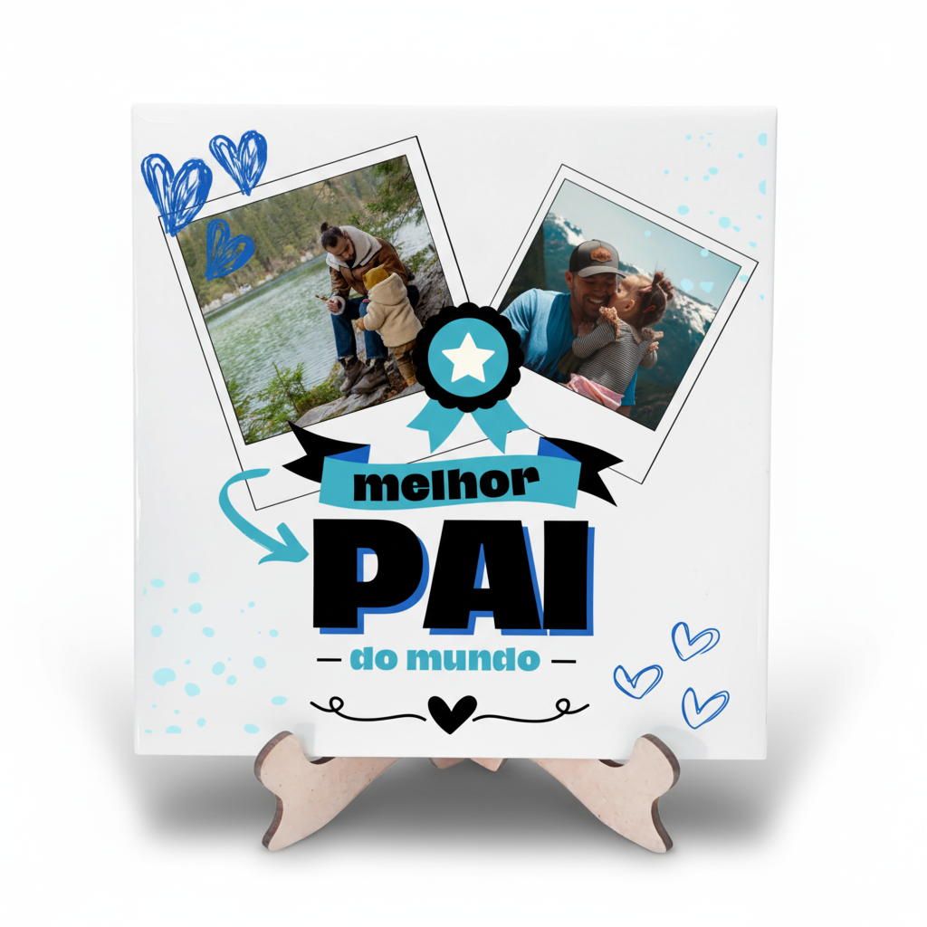 Azulejo personalizável Melhor  do Mundo