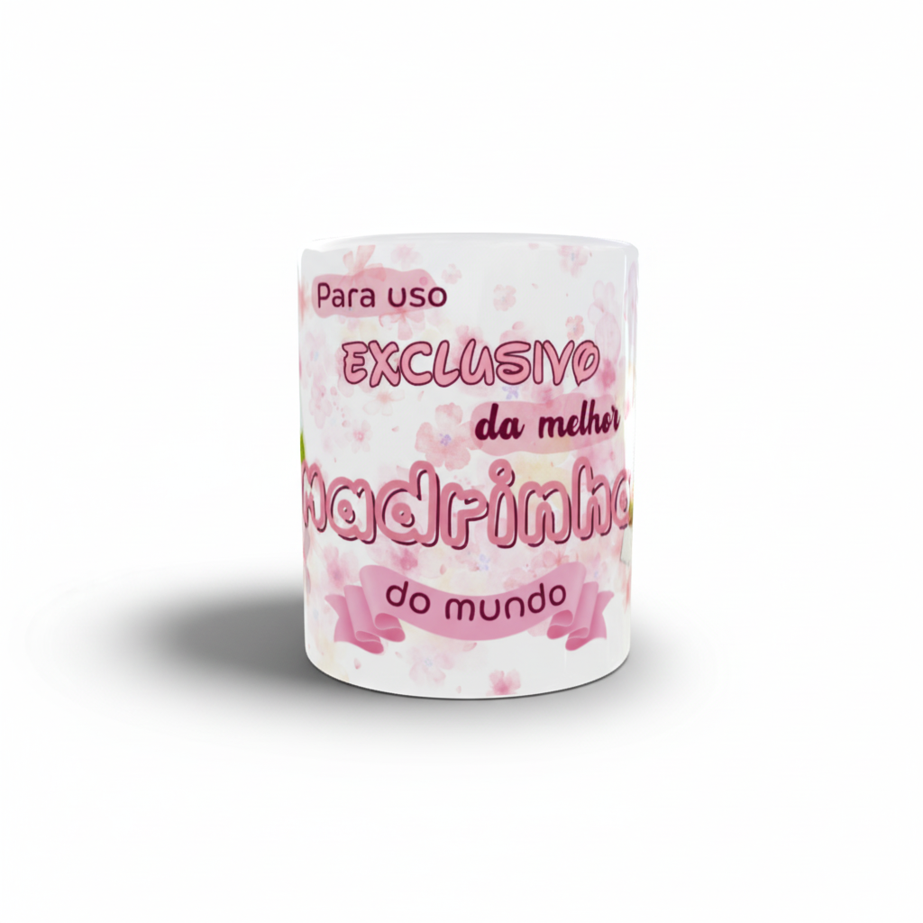 Caneca personalizada exclusiva em tons de rosa — Estampe Sua Art