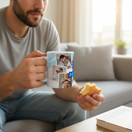 Caneca Cerâmica Personalizada exclusiva "O melhor pai"