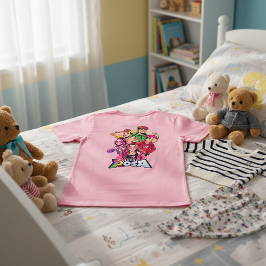 T-shirt Os Rosa Personalizada com Nome
